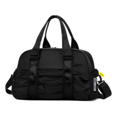Imagem de Bolsa Academia Ginástica Mala Mão Viagem Transversal Blogueira Grande 