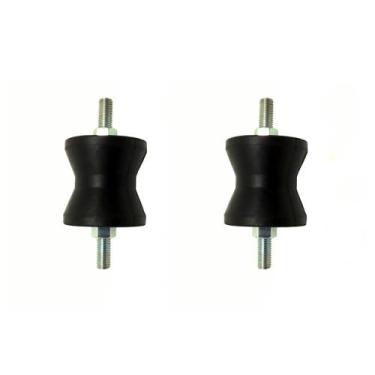 Imagem de Coxim Anti Vibra Borracha N1 Motores E Compressores 2 Peças - Garden H