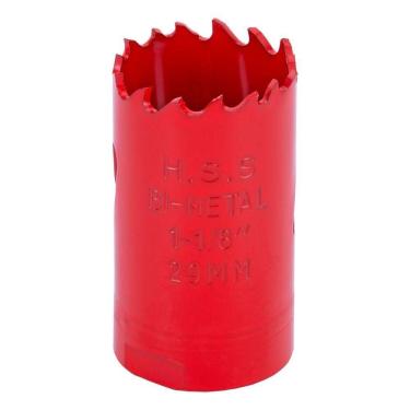 Imagem de Serra Copo De Aço Rápido Bimetal Para Metais 29 Mm - 724299 - Mtx