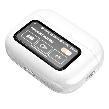 Imagem de Fone Wireless com visor que facilita o controle da bateria