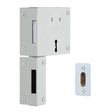 Imagem de Fechadura tipo caixao sobrepor 1072 cinza Aliança