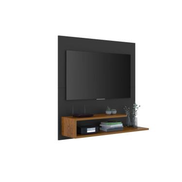 Imagem de Painel Para Tv 32P Orlando Preto/Freijó Sala/Quarto Decor