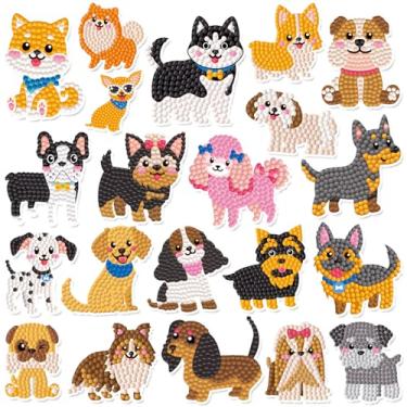 Imagem de Labeol Kits de arte de diamante para crianças, meninos e meninas de 6 a 8 a 10 a 12 anos, fácil de fazer você mesmo, arte criativa de diamante, kits de artesanato por números para crianças e adultos