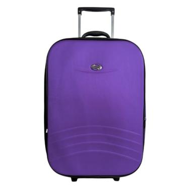 Imagem de Mala de viagem 23kg expansiva Forrada e Resistente (Roxo)