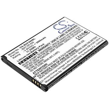 Imagem de 3000mAh Leitor de código de barras Bateria de substituição,Compatível com EF400