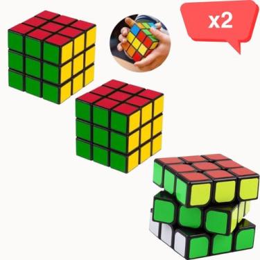 Imagem de 2 Cubo Mágico Para Crianças Brinquedo Educativo Raciocínio - zein