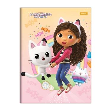 Imagem de Caderno A Casa Mágica Da Gabby Brochura Capa Dura 1 Matéria