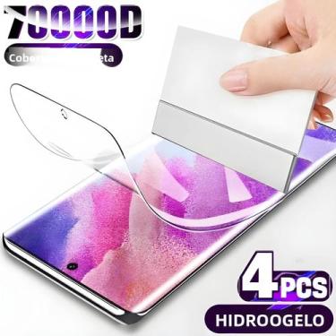 Imagem de Protetor De Tela Hydrogel Para Samsung Galaxy S Series 4 Peças Cobertu