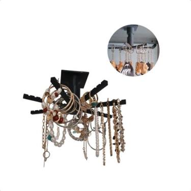 Imagem de Chaveiro Giratório Para Teto Ou Prateleira Expositor Com Múltiplos Gan