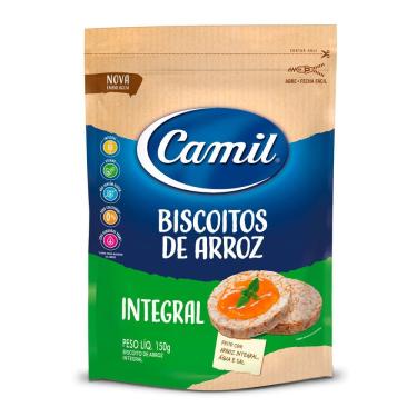 Imagem de Biscoito de Arroz Integral Camil 150g