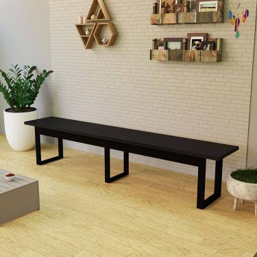 Imagem de Banco Decorativo 190cm para Loja Café Escritório ou Refeitórios