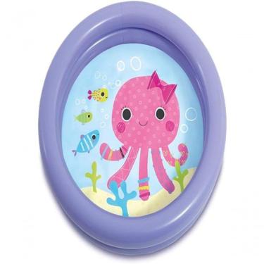 Imagem de Piscina Infantil Inflável Criança 17 Litros roxo