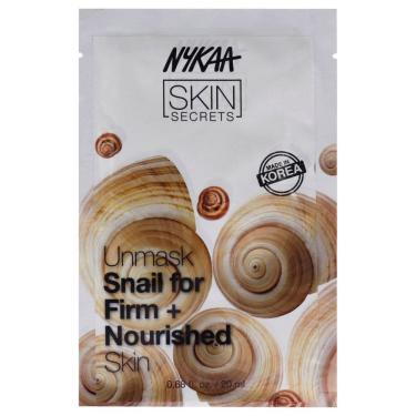 Imagem de Máscara de lençol Nykaa Naturals Skin Secrets Snail 1 peça feminina
