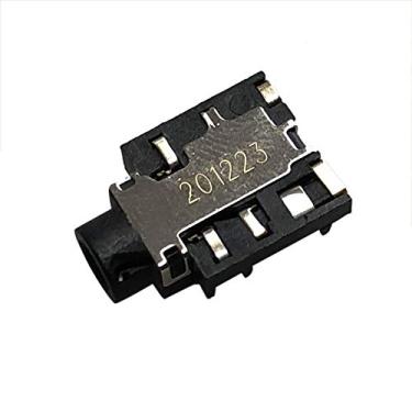 Imagem de Fone de ouvido de entrada de áudio 3,5 mm Combo Jack Substituição para Lenovo C340-11 81TA, S340-14/300e Chromebook Gen2 81MB / 500e Yoga Chromebook Gen4 82W4 /500e Chromebook Gen4s 83L4 83N8 83N9