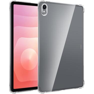 Imagem de Miimall Capa compatível com Samsung Galaxy Tab S11 de 11 polegadas, [ultrafina, leve] [resistente a arranhões e macia] Capa de TPU flexível transparente para Galaxy Tab S11 2025 (X730/X736