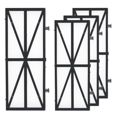 Imagem de FFyan Filtros de limpeza de piscina compatíveis com Dolphin DX3, DX4, DX4S, Supreme M3, Apollo, Apolloa Plus, Primal Robotic Pool Cleaners, Número da peça: 9991407-R4 (pacote com 4)