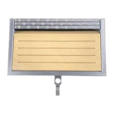 Imagem de Fxzqgnh Porta-chaves de Parede – Prático E Compacto, Ideal para Entradas, Salas de Estar, Escritórios, Cozinhas E de Entrada, Bege Prateado, Tamanho real