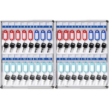 Imagem de ZDJZMGZ Suporte de parede para porta-chaves, armário de chaves, cofre de chave, caixa de armazenamento de chaves de segurança, porta-chaves para hotéis, chaves de carro e casa, porta-chaves (32)