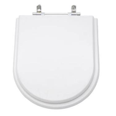 Imagem de Assento Sanitário Poliéster Ômega Branco Para Louça Deca - Loja Dos As