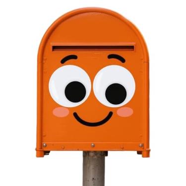 Imagem de Autoadesivo para olhos arregalados, 1 par de olhos pegajosos grandes | Acessórios decorativos para casa, festa de Halloween, férias, apartamento, porta, janela, mesa, sala escola