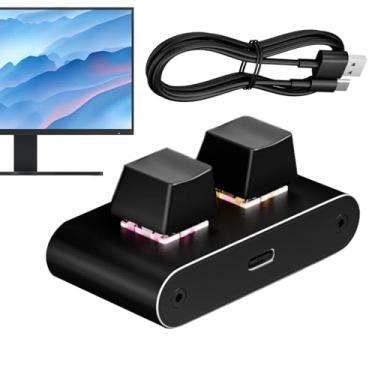 Imagem de Teclado Macro - Acessórios De Computador Em Alumínio | Teclado Macro Plug And Play,Para Escritório Em Casa Programação Transmissão Ao Design Gráfico Edição De Vídeo Jogadores