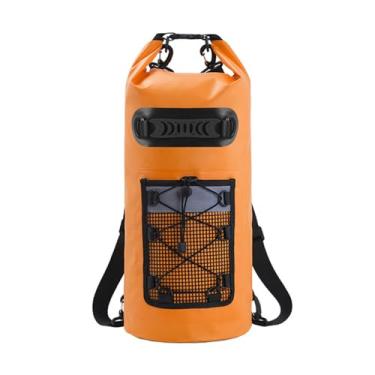 Imagem de Mochila Seca Flutuante 20L de PVC Bolsa Deriva para Rafting e Pesca
