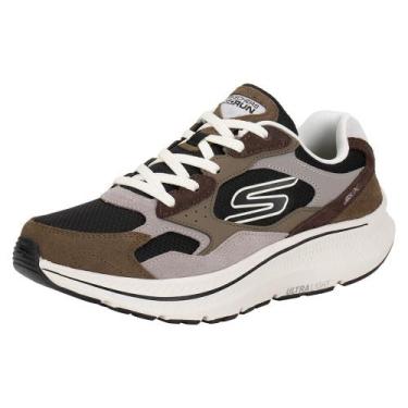 Imagem de Tênis masculino go run consistent 2.0 skechers 220872, Café, Bege, 39