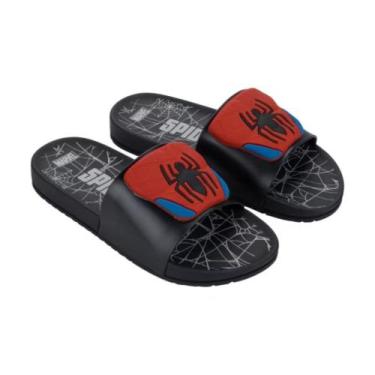 Imagem de Chinelo Infantil Homem Aranha View III Preto Vermelho Grendene Kids 23