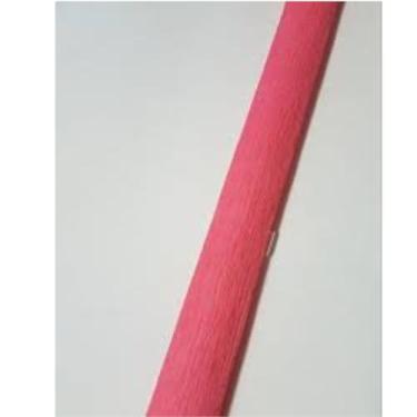 Imagem de Papel Crepom em Rolo, 48cm x 2m, Kit com 10 Unidades, Varias Cores Disponíveis (Salmão)