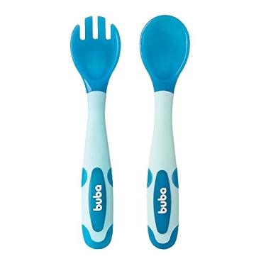 Imagem de Buba Kit Talher Flexivel E Termossensivel Azul Buba Azul
