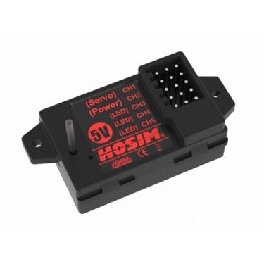 Imagem de Hosim Receiver for 1:8 X27 X25 RC Car Parts F28-JS01, for Hosim 1/8 Scale High Speed RC Car Truck Crawler Buggy Accessory Replacement