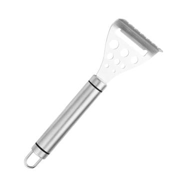 Imagem de Cortador De Queijo | Utensílios de Cozinha Ergonómicos em Aço Inoxidável - Fatiador de Queijo Duro para Cozinha - Para Cortar e Fatiar Cheddar, Raclette e Manteiga, Uso Doméstico, Restaurante, Comerci