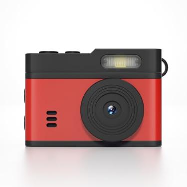 Imagem de Zhjvihx Câmera Chaveiro, Gravação de Vídeo HD 1080P, Resolução de Foto de 12 MP, Tela HD de 0,96 Polegadas, Com Luz de Preenchimento LED e Filtros Artísticos, para VLOGs de Aventuras Ao Ar (Preto