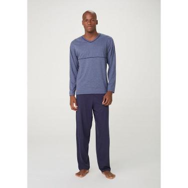Imagem de Pijama Hering Gola V Masculino-Masculino