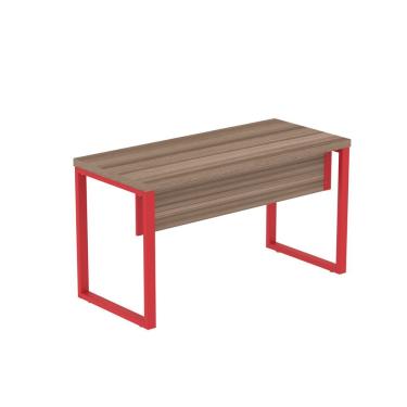 Imagem de Mesa Escritório 1500x700x750mm M150-70pe40tub Walnut-vermelho