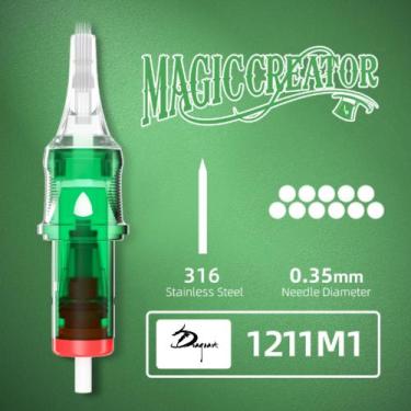 Imagem de Cartucho de Tatuagem com Encaixe Universal MagicCreator 5 unidades - M