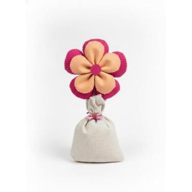 Imagem de Peso de Porta Artesanal Flor - Genérico