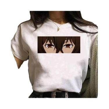 Imagem de Camiseta Dazai Frauen Sommer Streetwear Camiseta em quadrinhos Weiblic