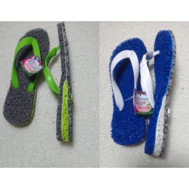 Imagem de Chinelos Apaju, 2 pares de chinelo de vinil/ emborrachado para esporão