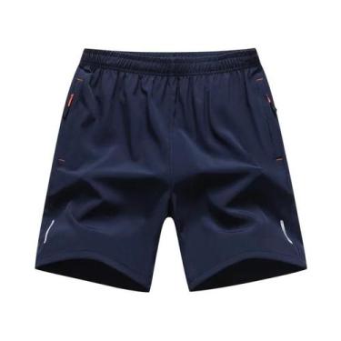 Imagem de Bermudas Esportivas Masculinas Confortáveis E Respiráveis Com Cintura 