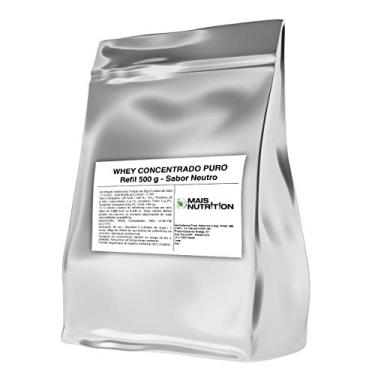 Imagem de Mais Nutrition Whey Protein Concentrado Puro, Sabor Neutro, 500g, Alto Valor Biológico, 80% Proteína