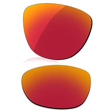 Imagem de LenzReborn Lente polarizada de substituição para óculos RayBan Meta Skyler (Gen 2) RW4014 52 mm AI Glasses - Fire Red - polarizado espelhado