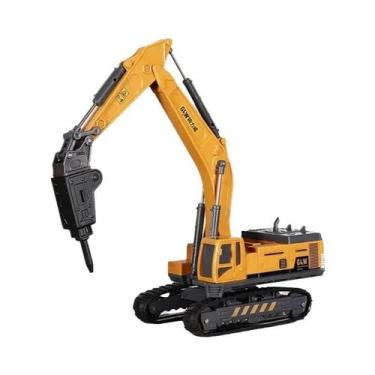 Imagem de Brinquedos De Veículos De Engenharia Em Plástico Para Meninos, Trator,