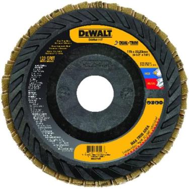 Imagem de Dewalt Disco Flap Dual de 4.1/2 Pol. X 7/8 Pol. (114mm X 22mm) Dw8411t