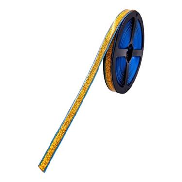 Imagem de GQQGSHOP Fita de calafetagem autoadesiva de 6 m, impermeável para banheira, fita de vedação decorativa à prova de óleo, tira de pia de cozinha, protetor de borda de parede, fita de lacuna de azulejo