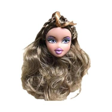 Imagem de Cabeças De Bonecas Bratz Versão Rara 2001, Pele Branca E Morena, Cabel