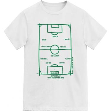 Imagem de Camiseta Bugre Campeão Brasileiro 1978 - Novomanto, Branco, M