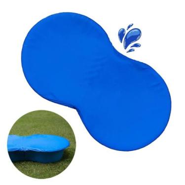 Imagem de Capa de Piscina Feijão 2.05x1.05 Azul 500L Proteção Sujeira - Cikala