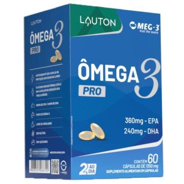 Imagem de Ômega 3 TG PRO MEG-3 60 cápsulas - Lauton