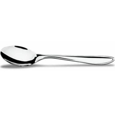Imagem de Conjunto 12 Colheres de Mesa Inox 19cm Brinox Lyon Sopas Caldos Sorvet